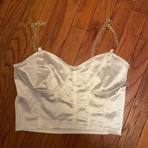 Bustier top white